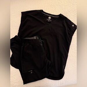 Healing Hands scrub jogger set